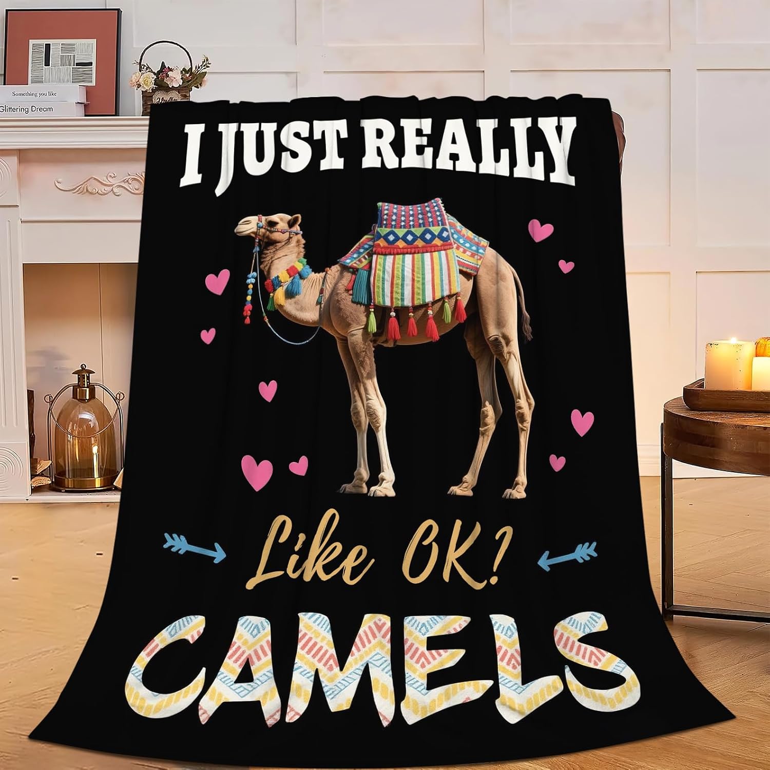 

Horse Throw Blanket Super Soft Warm Floral Horse Blanket Cozy Plush Fleece Farm Stuffed Animal Horse Gifts Bedding Blanket 100cmx150cm