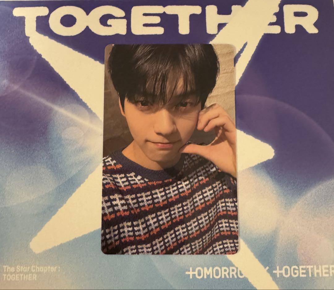 

[USED] Soobin trading card TXT pop-up bonus Korea