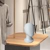Foam Mannequin Head,Manikin Head,Wig Holder Stable Lightweight Wig Stand Model Head for Headwear