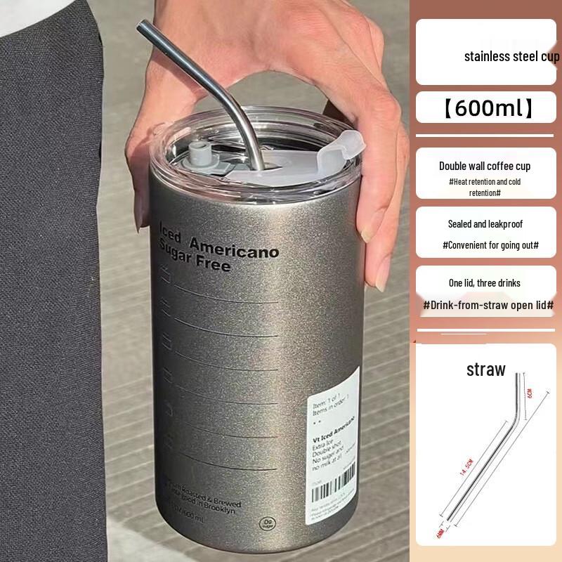 ZISIZ Double-Wall Stainless Steel Insulated Tumbler Set