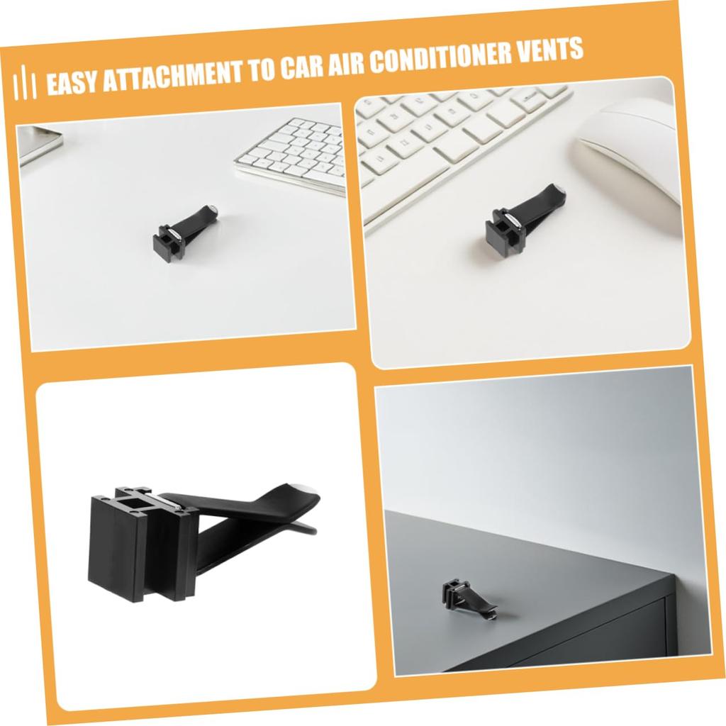 NULYLU 10pcs Car Air Conditioner Clip Metal Car Vent Clip Vent