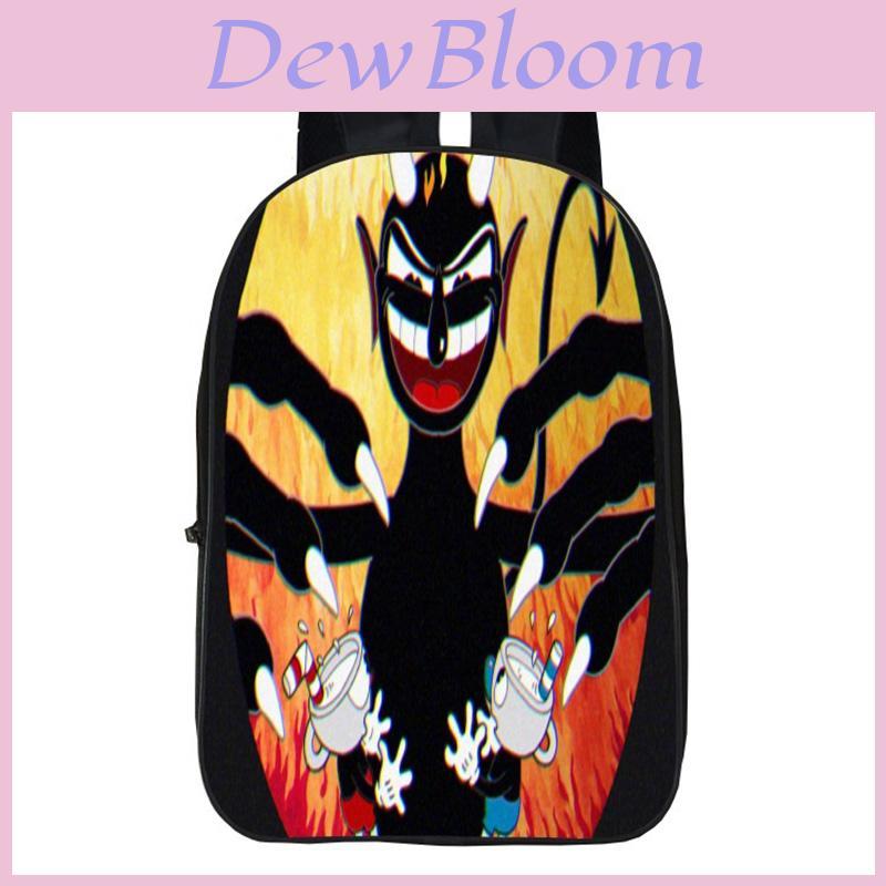 Stylish Anime 3d Print Backpack With Soft Handle For Boys And Girls
