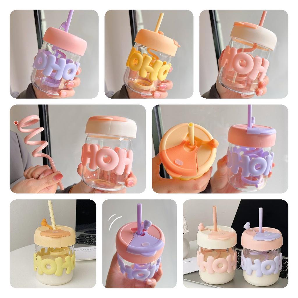 Durable And Trendy Transparent Water Bottle, Ideal For Office, Bar, Restaurant, And More!