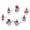 Christmas Car Decor Reflective Santa Stickers for a Festive Atmosphere
