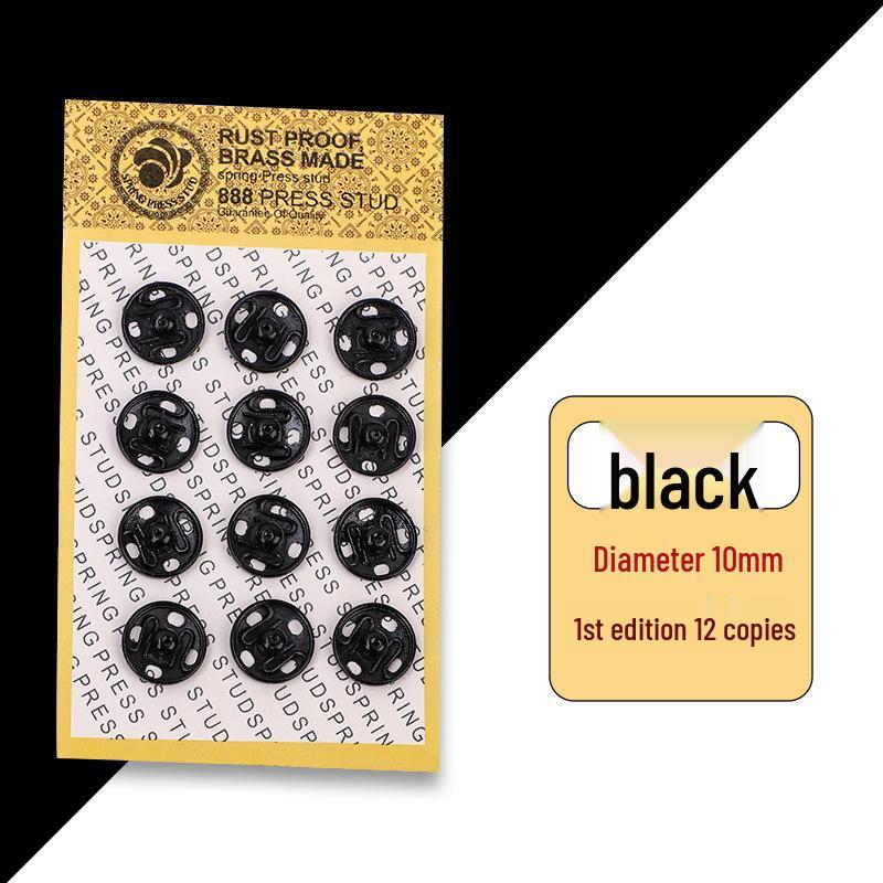 

Круглі металеві кнопки-застібки для дитячого одягу - Невидимі, кнопки для пресування проти оголення для сорочок матері та дитини