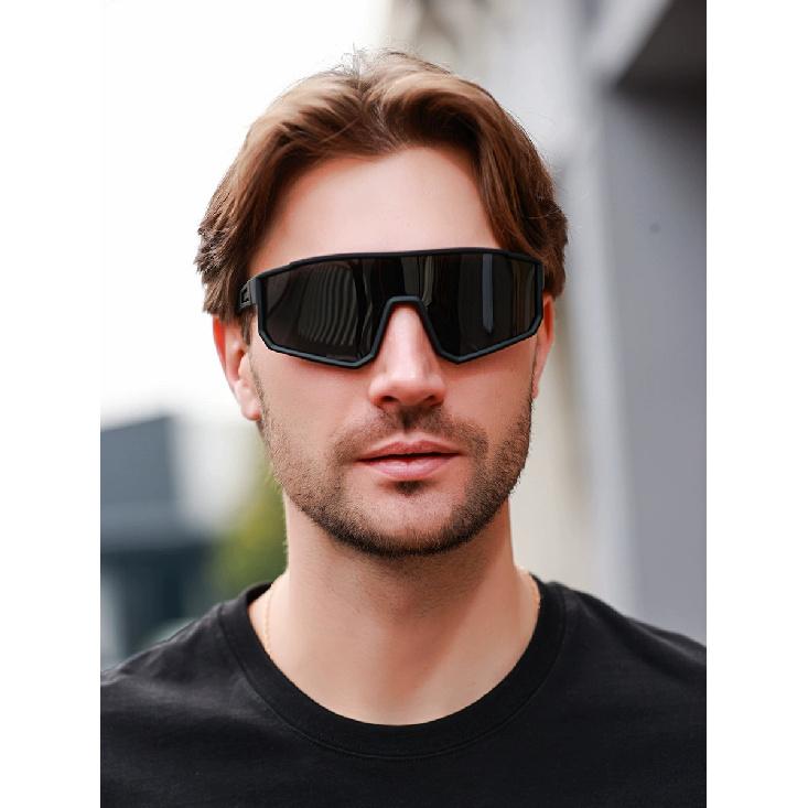 Outdoor Mountaineering Goggles, Snow Goggles, Trendy Men's Stylish Colorful Protective Eyewear, Cycling Glasses, Personalized Sports Windproof