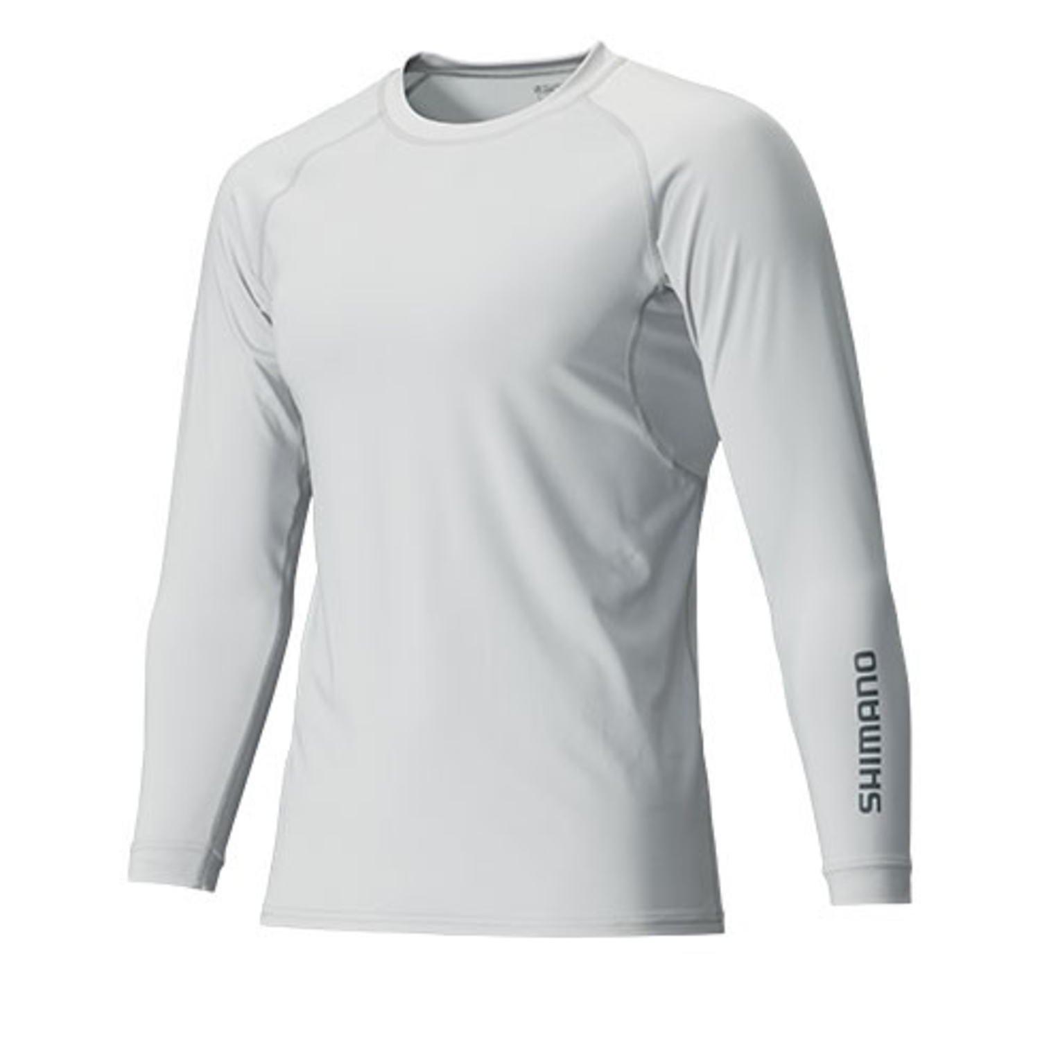 

SHIMANO Sun Protection Long Sleeve Shirt Light Gray XS IN-061Q