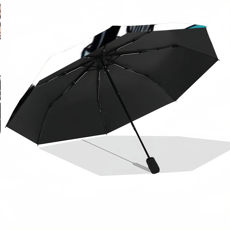 Gaston Lagaffe Winddichter Automatischer 8-Rippen Faltbarer Regenschirm Tragbarer Outdoor Sonnenschirm