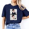 New Arrival Kpop Novelty Trend Camisetas Ji Chang Min The Boyz Hip Hop Streetwear Harajuku New In Tops Cotton Camisa Tee