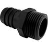 20 Pcs 3/4" Barb X 3/4" NPT Male Connector, Plastic Hose Barb Fitting, Adapter, Industrial Hose Barb To Pipe Fittings Connect