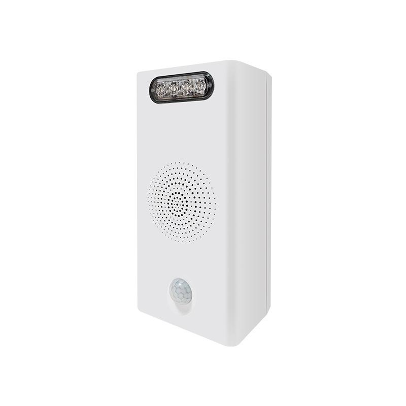 Solar-Powered Motion Sensor Speaker for Fire Prevention and Alerts