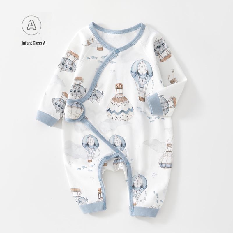 Newborn Baby Onesies: Spring & Autumn Pure Cotton Underwear for 0-3 Months