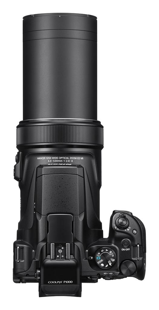 Nikon COOLPIX P1000 Digital Camera with LCD Black 16.7" 3.2" Display, (Certified Refurbished)