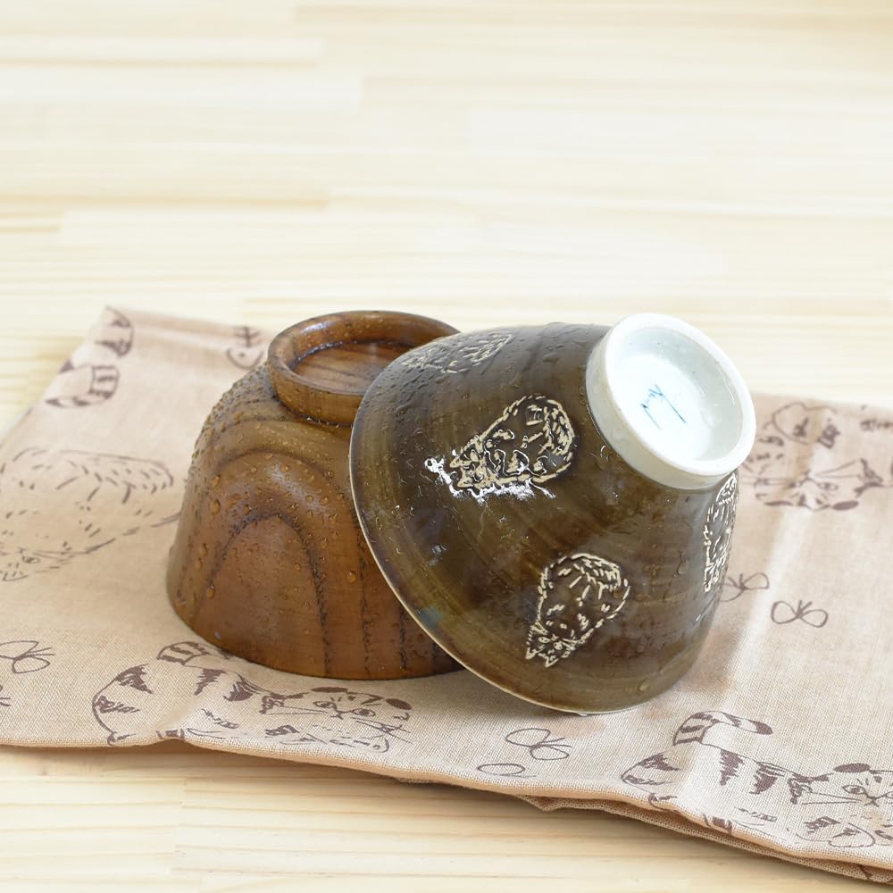 Ippinsha ChacoChaco Japansk Tenugui 33 x 60359 Handduk, 90cm, Brun,