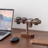 Luxury Black Walnut Jewelry Display Stand for Watches, Bracelets, and Necklaces