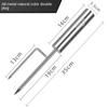Ground Insertion Fishing Rod Holder Metal Fishing Rod Socket Sea Rod Bracket  Fishing Rod