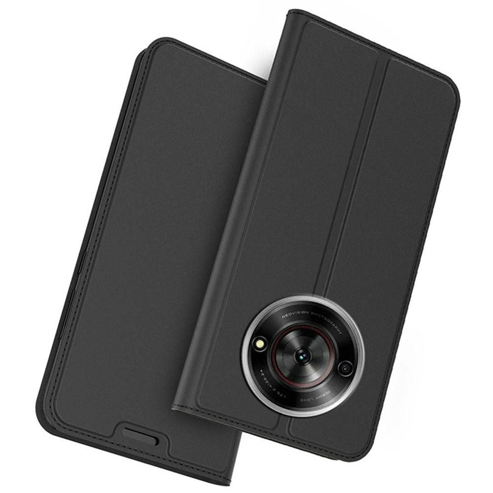 Pour ZTE nubia Focus Étui Housse de Téléphone en Cuir PU avec Porte-Cartes Support Fermeture Magnétique