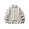 Mens Womens Quick Dry Long Sleeve T-Shirt With Half Zip Collar Loose Fit UV Protection Hiking Sport Shirt