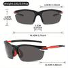 Polariserade Sportmode Solglasögon Halvram Hållbart PC-material TAC-linser för Förbättrad Klarhet Ideala för Utomhusaktiviteter