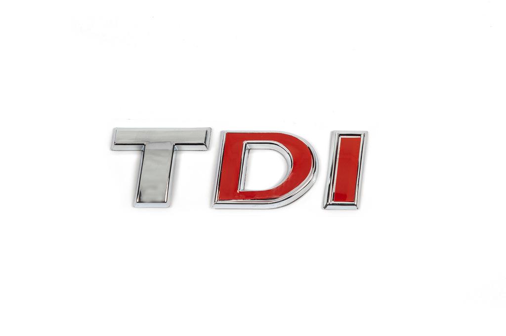 

Надпись Tdi (косой шрифт) Красные DІ для Volkswagen Crafter 2006-2016 гг