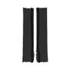 Frill Slit Leg Warmers Charcoal