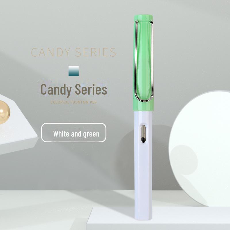 „Farbenfroher Schülerfüller mit auswechselbarer Tintenkapsel für Kalligrafie und richtige Schreibhaltung“