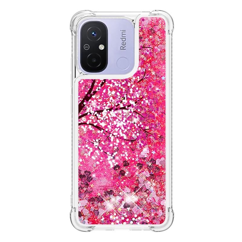Pre Xiaomi Redmi 12C Puzdro Trblietavé Dynamické Tekuté Puzdro na Pre Fundas Xiaomi Redmi 12C Mi Kryt na Telefón Xiomi Redmi12C 12 C Coque