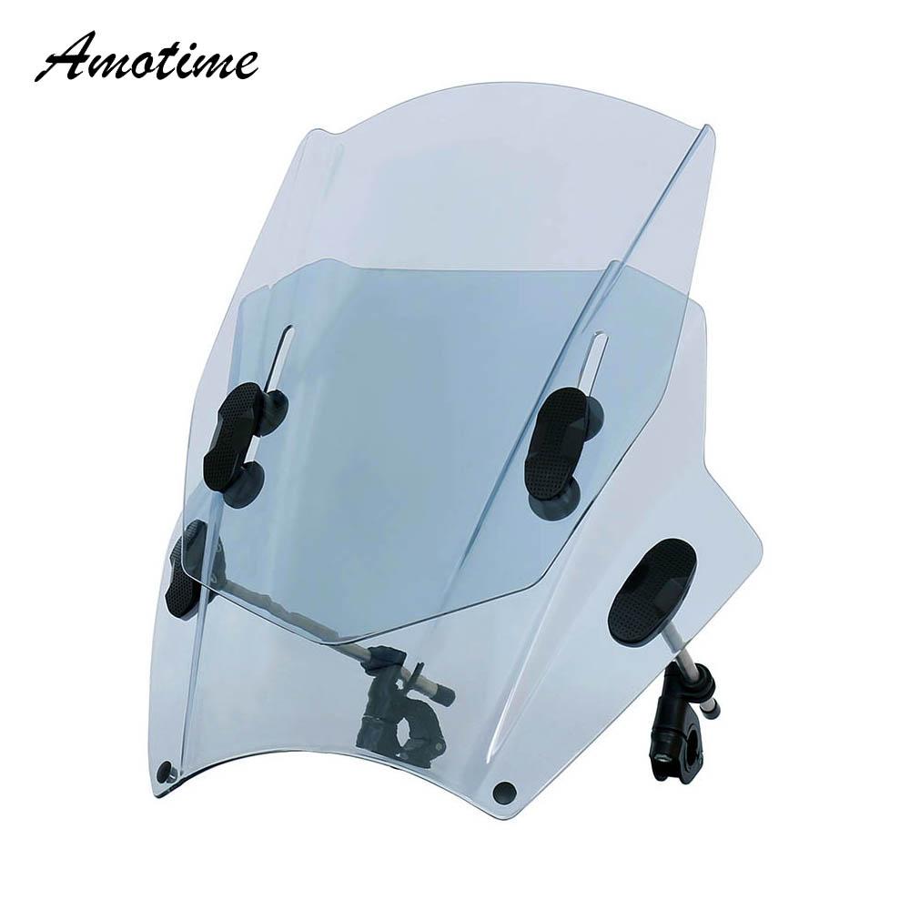 Motorcycle Windscreen Windshield Universal For Brixton Crossfir C1002V C 1002V