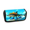Tralalero Tralala Pencil Cases New Tungtung Sahur Brainrot Kids Stationery Bags Student Back To School Pen Pouch Children Gift