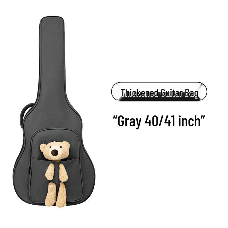 Akusticus Folk Guitar Gig Bag: Cute Personality Backpack for 40/41/36 Inch Guitars