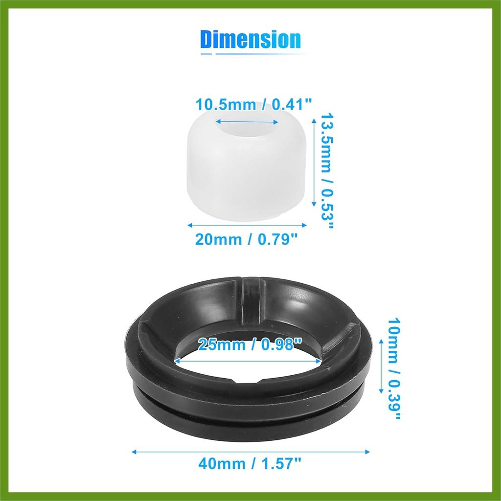 1 Zestaw Tulei Dźwigni Zmiany Biegów Manualnej do Toyota 4Runner 1984-2001 do Toyota Tacoma 1995-2004 Nr 33505-35020 Guma Biały Czarny Zielony