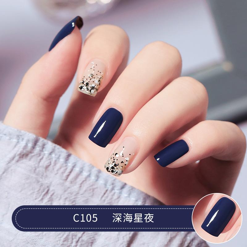 2-in-1-Nagellack mit zwei Enden, auf Ölbasis, schnelltrocknend, keine UV-Lampe erforderlich, lang anhaltender, splitterfester Nagellack