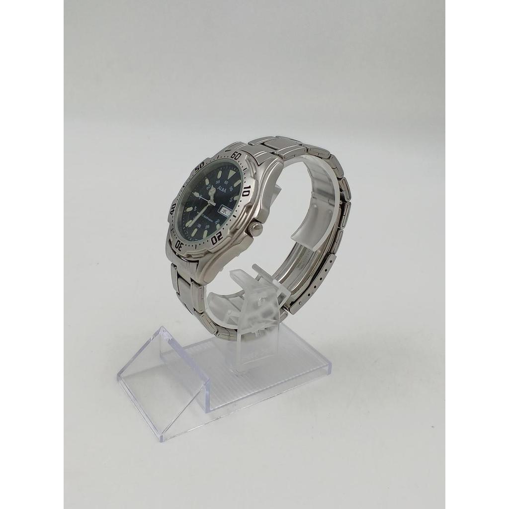 Used SEIKO V743-8B60 ALBA Quartz
