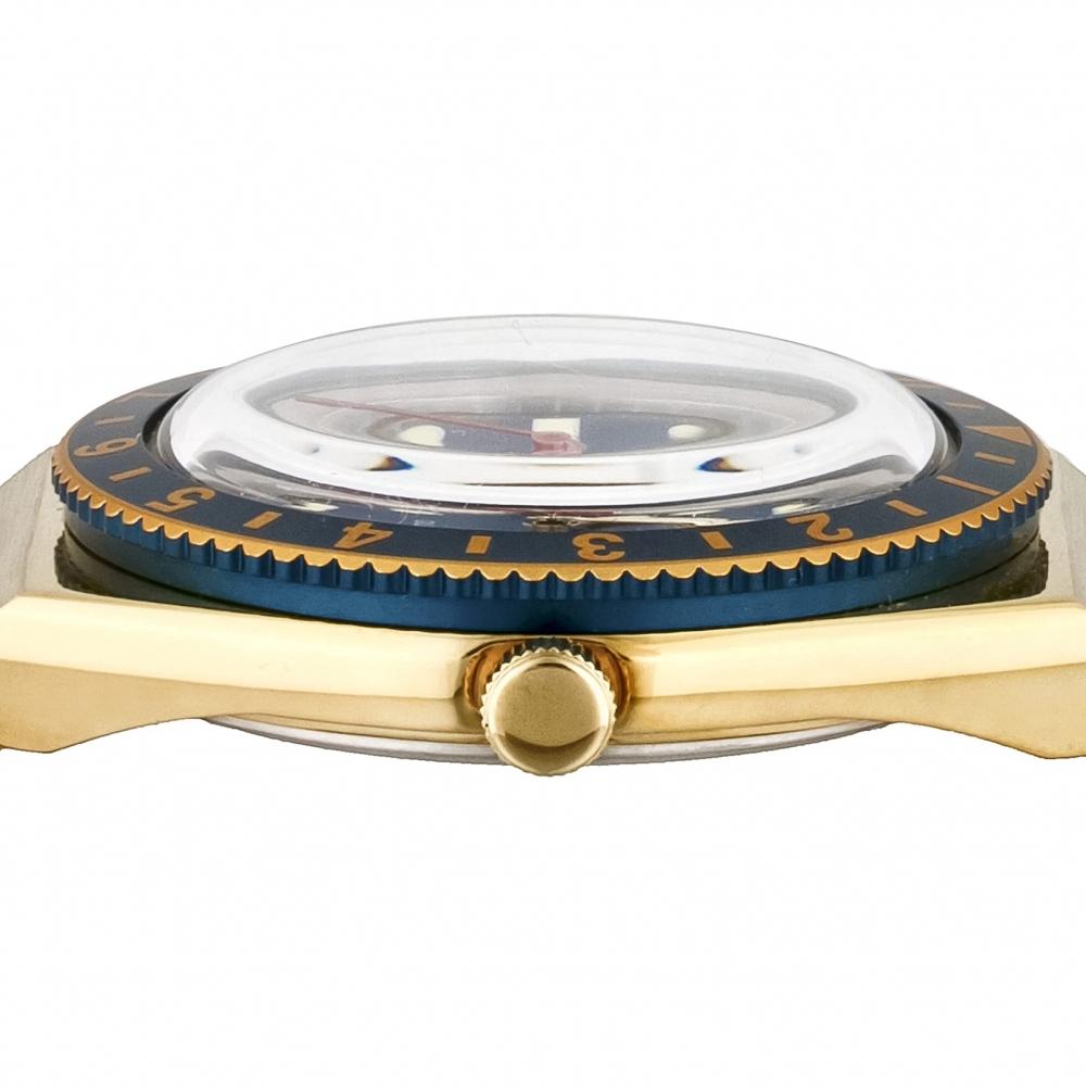 [Timex] Q Timex 38mm America Watch Tw2u62000 Watch Blue Dial Stainless Steel Acryl Quartz