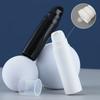 1pc Refillable Lotion Bottles Airless Pump Vacuum Toiletries Container Empty Plastic Cosmetic Bottle 5ml 10ml 15ml