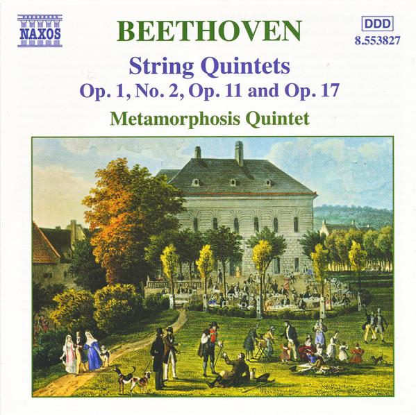 

CD METAMORPHOSIS QUINTET Beethoven String Quintets Volume 8553827 NAXOS 2003 Europe Classical Used