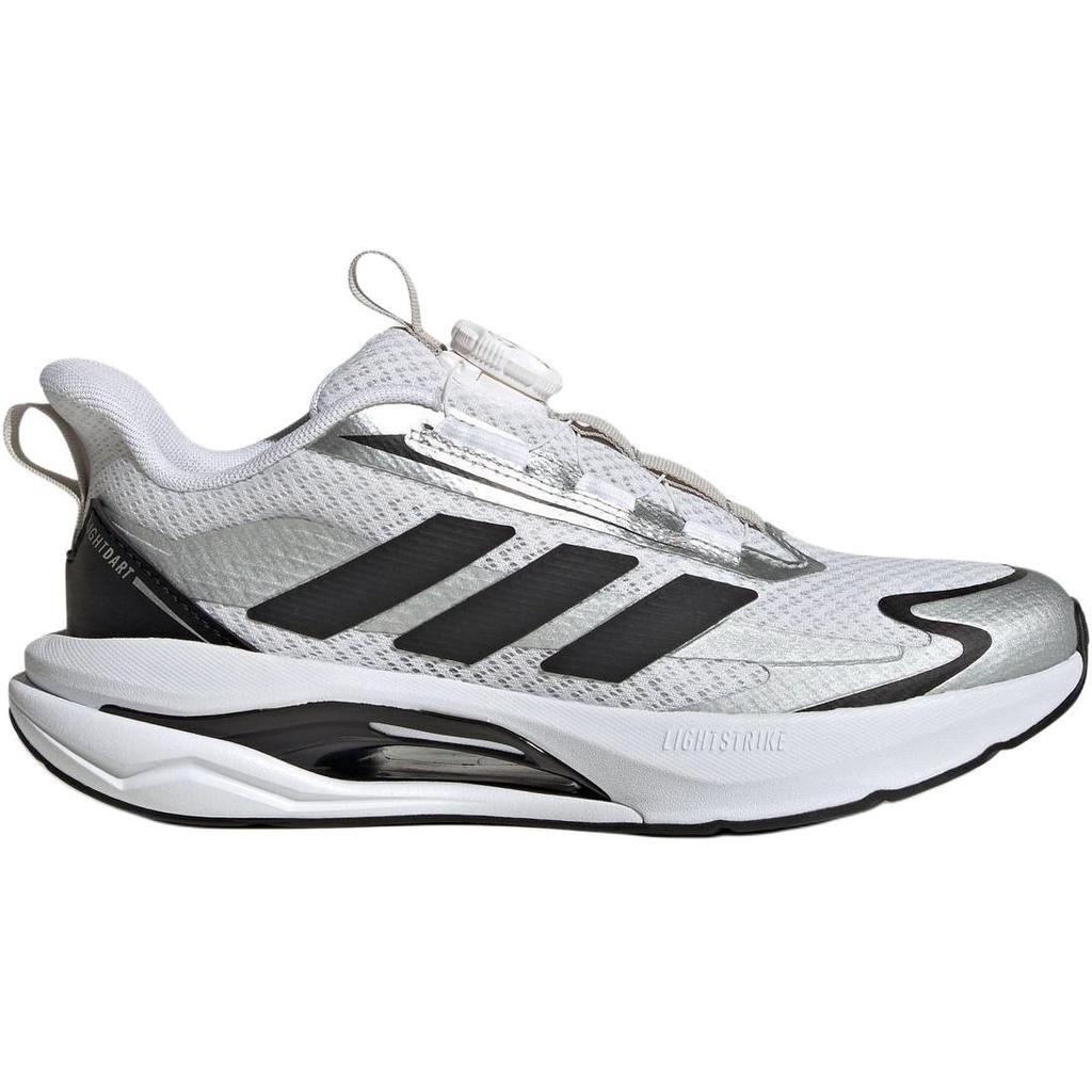 Adidas Lightdart Comfortable Versatile Trendy Non-Slip Durable Kids Running Shoes Kids Running Shoes White KK1410