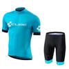 Team Club Short Sleeve Cycling Suit Roller Skating Suit Road Cycling Equipment CUBE