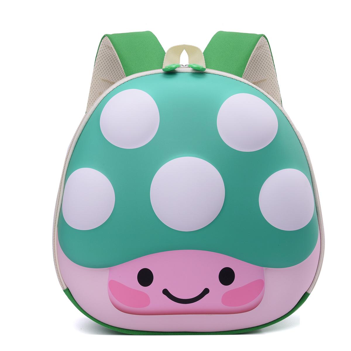 

Школьный рюкзак новый зарубежный универсальный детский рюкзак для мальчиков и девочек маленький рюкзак-гриб легкий зелёный