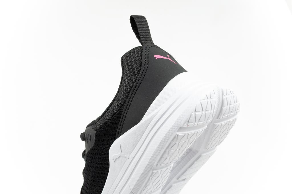 Puma Jr Wired Textile Running Shoe Black [374216 20] Size 28