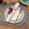 Holiday Table Setting Decor Halloween Napkin Ring, Pumpkin, Eyeball, Spider, Skull Holder Durable Rings for Dinner Decor, Party Supplies Ring