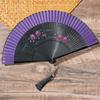 Sarkovos Folding Natural Japanese Perfect for Yukata and Summer Heatstroke Perfect Gift for Fireworks Stylish Japanese Elegant Souvenir Fan Women's