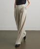 Aheule Flow Tuck Wide Slacks_Beige