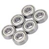 8PCS 608 Roller Skate Bearings Speed Smoothly Low Friction Bearings Skate Board Carbon Steel Roller Bearings