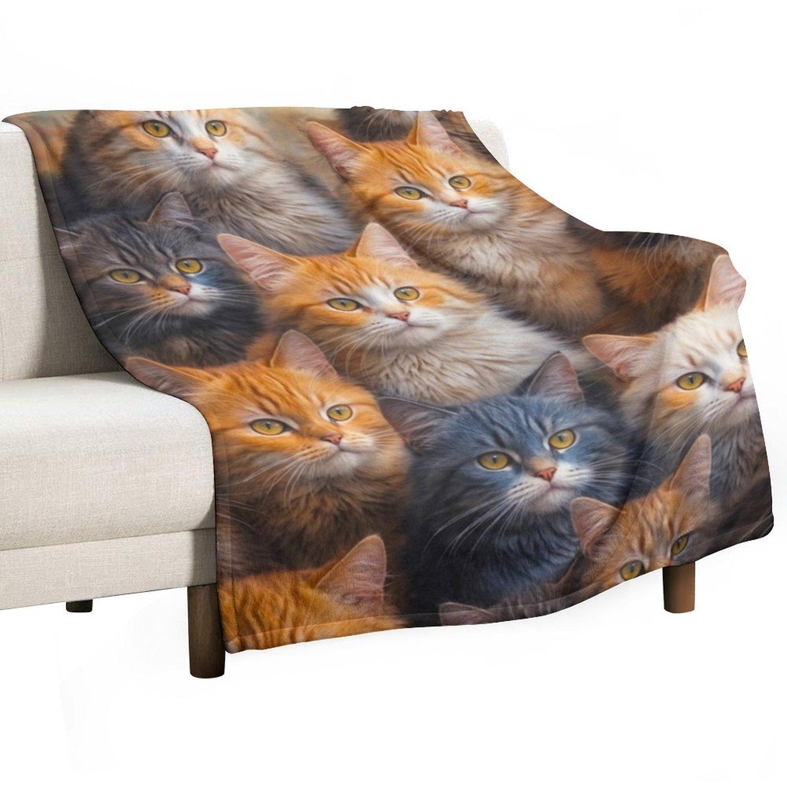 

Плед с кисточками Фланелевый среда Ретро Мягкие Кровати Одеяла 30x40in