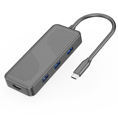 USB Type C Hub 8 In 1 USB 3.0 Type-C Hub 4K HDMI Portable PD Fast Charging Docking Station Multiport Adapter