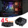 High Performances CPU Cooling Solution with Low Profile Design for Gaming and Workstations