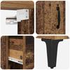 Highboard Reclaimed Wood 69.5 x 34 x 180 cm Particleboard