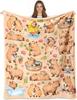 Capybara Blanket for Girls Boys, Capybara Gifts for Girls, Ultra Soft Throw Blanket for Room Decor Bedding 40"x50"