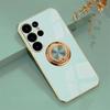 360°Rotating Magnetic Finger Ring Bracket Case For Samsung Galaxy S26 S25 Edge S24 S23 FE Plus Ultra Anti-fall Protection Cover
